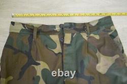 Uniform Army Suit Camouflage BDU Jacket Pants Set Woodland Military SL-XL 50-52