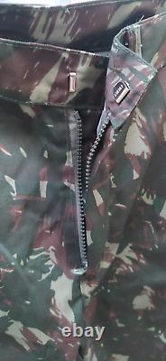 Unissued original Brazilian army lizard uniform camo set BDU Medium size