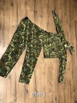 Used Albania Army New Military Flectarn Camo Uniform Camouflage Set Size Xlr