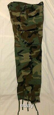 Used Camouflage Set Army Fatigues Size Medium Regular. SOLD AS IS. NO REFUNDS