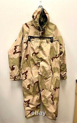 Usgi Ecwcs Gore Tex Cold Weather Reversible Woodland/desert Camo Set Large