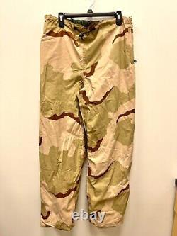 Usgi Ecwcs Gore Tex Cold Weather Reversible Woodland/desert Camo Set Large