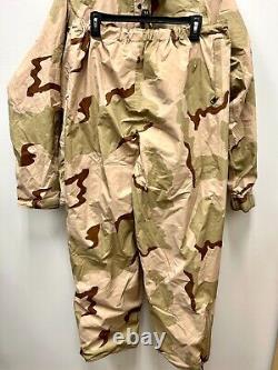 Usgi Ecwcs Gore Tex Cold Weather Reversible Woodland/desert Camo Set Large