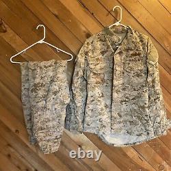 Usnavy Usn Desert Nwu Digital Camouflage Work Type II Uniform Jacket/pant Set Sm
