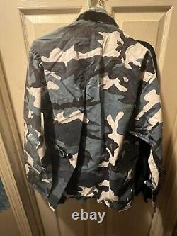 VINTAGE NATO Blue And White Camouflage Set Jacket & Pants