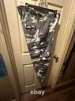 VINTAGE NATO Blue And White Camouflage Set Jacket & Pants