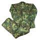 Vtg Us Army Vietnam 1968 Poplin Tropical Camouflage Jacket & Pants Set Small
