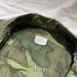Vietnam ERDL Camo Trousers Pants & Slant Jungle Jacket Combat Set Named USN Navy