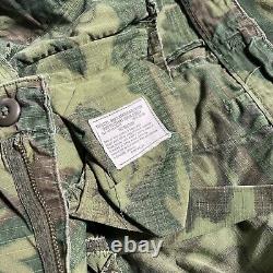 Vietnam ERDL Camo Trousers Pants & Slant Jungle Jacket Combat Set Named USN Navy