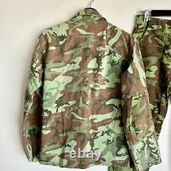 Vietnam War ARVN Camo Uniform Set Patched USA Named ERDL