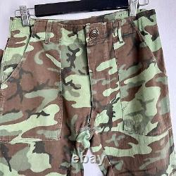 Vietnam War ARVN Camo Uniform Set Patched USA Named ERDL