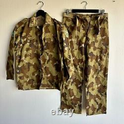 Vietnam War ARVN Police Cloud Camo Uniform Set Named Patched