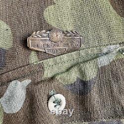 Vietnam War ARVN Police Cloud Camo Uniform Set Named Patched