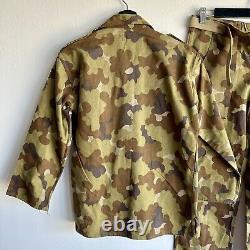Vietnam War ARVN Police Cloud Camo Uniform Set Named Patched