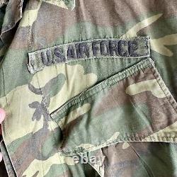 Vietnam War ERDL Camo Poplin 1st Patt Set Named Patched Air Force