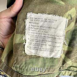 Vietnam War ERDL Camo Poplin 1st Patt Set Named Patched Air Force