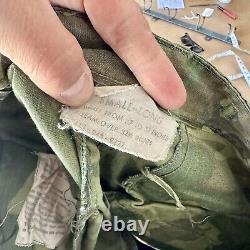 Vietnam War ERDL Camo Poplin 1st Patt Set Named Patched Air Force