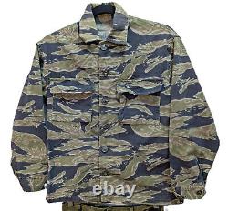 Vintage Authentic South Vietnamese AVRN Tailored US Issued Tigerstripe BDU Set