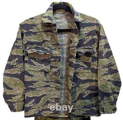 Vintage Authentic South Vietnamese AVRN Tailored US Issued Tigerstripe BDU Set