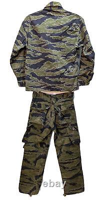 Vintage Authentic South Vietnamese AVRN Tailored US Issued Tigerstripe BDU Set