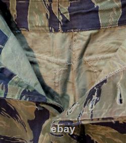 Vintage Authentic South Vietnamese AVRN Tailored US Issued Tigerstripe BDU Set