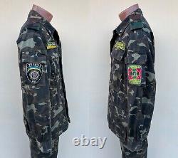 Vintage Ukrainian army military border guard uniform set. Rank major