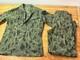 Vintage Usmc Korean War Frogskin Duck Camo Jacket Pants Set Army