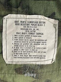 Vintage Vietnam ERDL Combat Uniform Set RARE HARD TO FIND Size- Large Regular