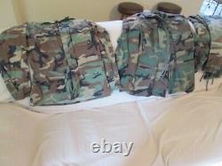 Vintage set Army camouflage Trous M XL inseam, XL shirt, Med jacket Men & Woman