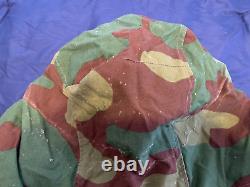 Vtg 60s Italian Army Paratrooper 3 pc. Camouflage M29 set. Jacket, pants & hood