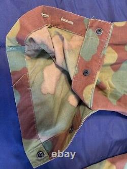 Vtg 60s Italian Army Paratrooper 3 pc. Camouflage M29 set. Jacket, pants & hood