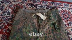 WW2 German camouflaged HBT Panzer uniform set