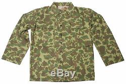 WW2 Us Marine Corps Army Pacific Camouflage Jacket & Trousers Uniform Set L