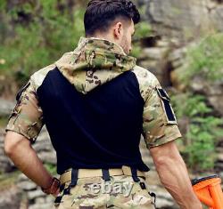 Waterproof Men's Military Tactical G3 Army Combat Shirt Pants Uniform Camo SWAT
