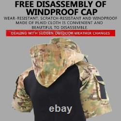Waterproof Men's Military Tactical G3 Army Combat Shirt Pants Uniform Camo SWAT