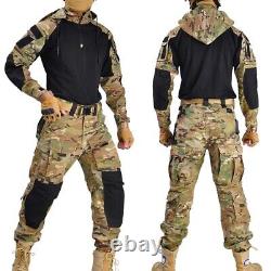 Waterproof Mens Tactical Shirt Pants Combat G3 Army Military Uniform Hiking BDU