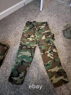 Woodland ACU Set (Jacket and Pants) Large Regular (Both)