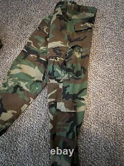 Woodland ACU Set (Jacket and Pants) Large Regular (Both)