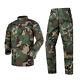 Wooldland Men's Tactical Jacket Pants Suit Special Police Camouflage Bdu Uniform