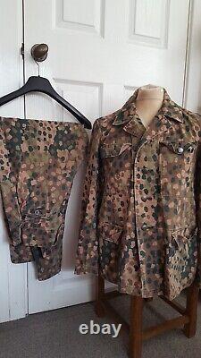 Ww2 German M44 pattern Camouflaged Uniform Set