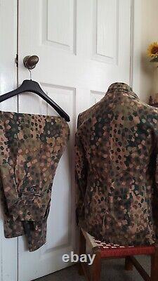 Ww2 German M44 pattern Camouflaged Uniform Set