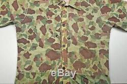 Wwii U. S. Marine Corps P44 Camouflage Uniform Jacket & Trouser Set