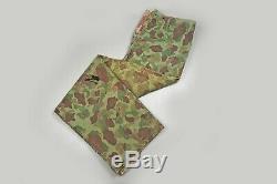 Wwii U. S. Marine Corps P44 Camouflage Uniform Jacket & Trouser Set