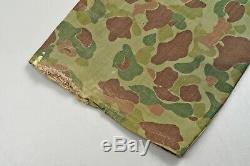 Wwii U. S. Marine Corps P44 Camouflage Uniform Jacket & Trouser Set