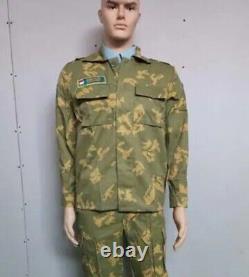 YellowFlower Camouflage Uniform Tajikistan Military Suit Jacket and Pants Spring