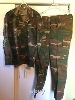 Zambia Camouflage Pattern Uniform Camo African Cammo Zambian Armed Forces Set Lg