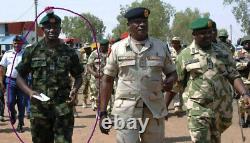 Afrique Nigeria Army Woodland Camo Camouflage Uniform Shirt Pants Bdu Set