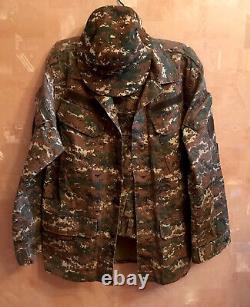 Armã©e Militaire Arménienne Uniforme Camouflage Ensemble Complet +cap+ 2 Ceintures +patches Gratuit