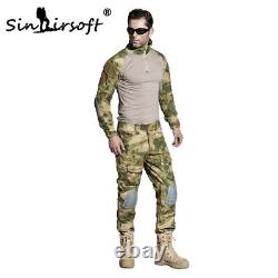 Armã©e Tactique G3 Uniforme De Combat Chemise & Pantalon Set Militaire Airsoft L Taille Us Post