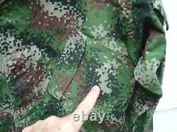 Armée Colombienne Colombie Edr Otan Camo Camouflage Numérique Uniforme Set Cl6 (gb)
